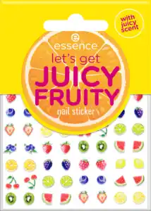 essence Nagelsticker Let's Get Juicy Fruity, 1 St
