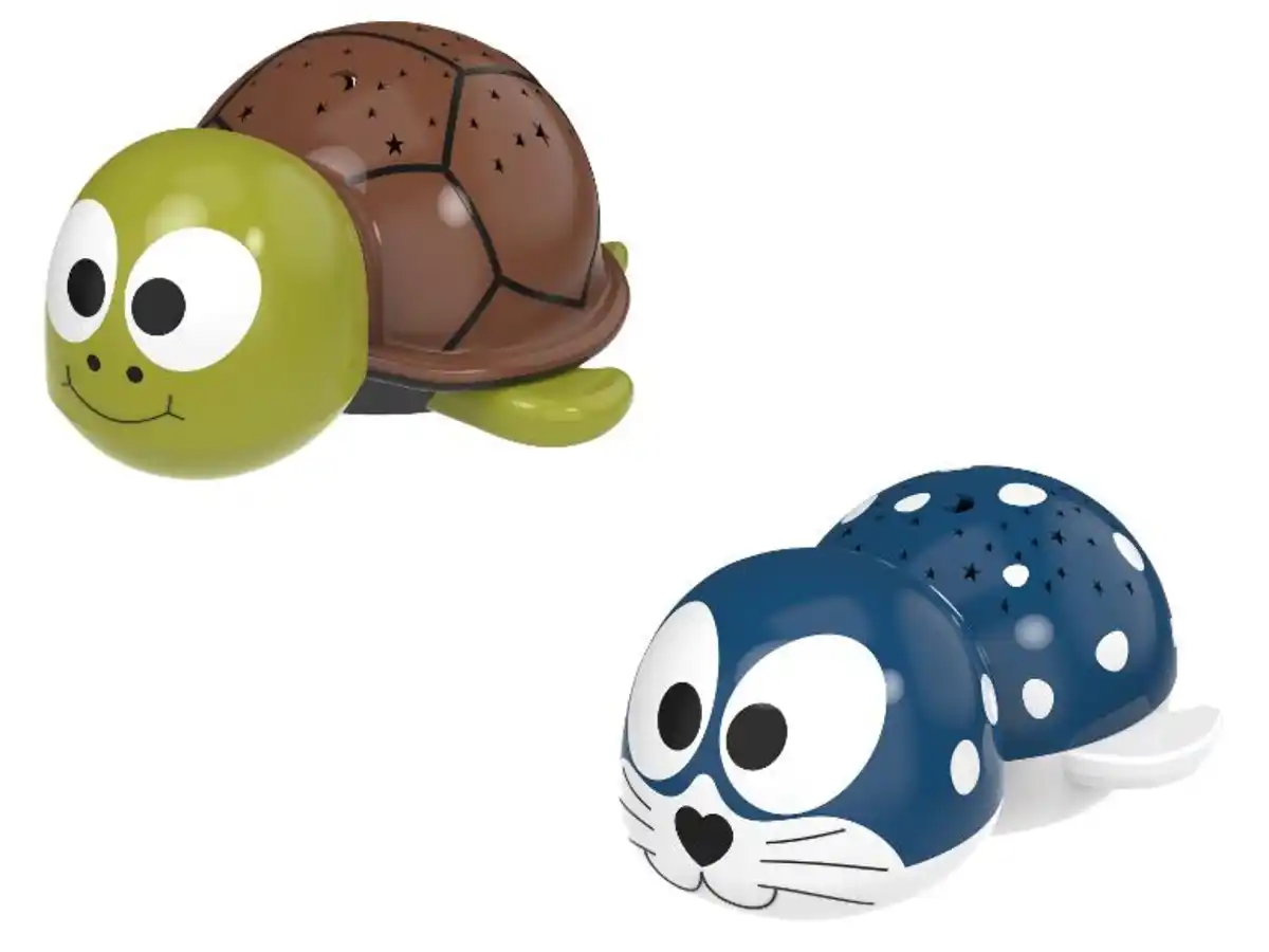 Bild 3 von ANSMANN Kinder Sternenhimmel-Leuchte Robbe/Schildkröte
