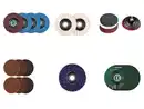 Bild 3 von PARKSIDE® Fächerscheiben-Set / Polierscheiben / Klettschleifteller mit Schleifpapier-Set / Schleifvlies-Set / Reinigungsscheibe /,  2 x
