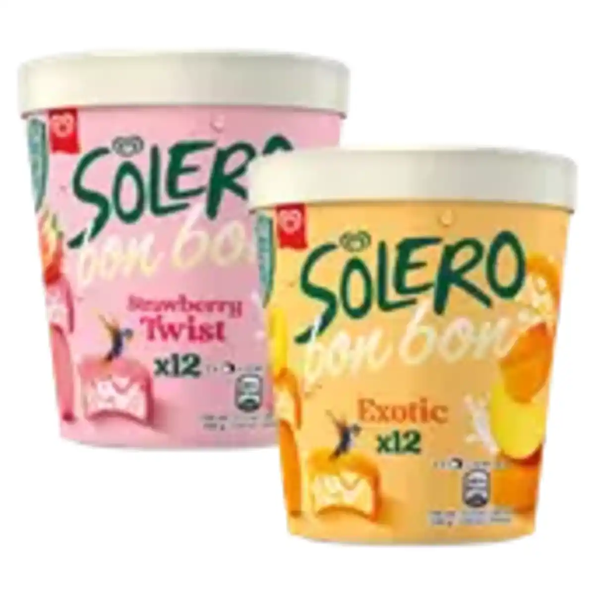 Bild 1 von Langnese Solero Bon Bon Exotic oder Strawberry Twist