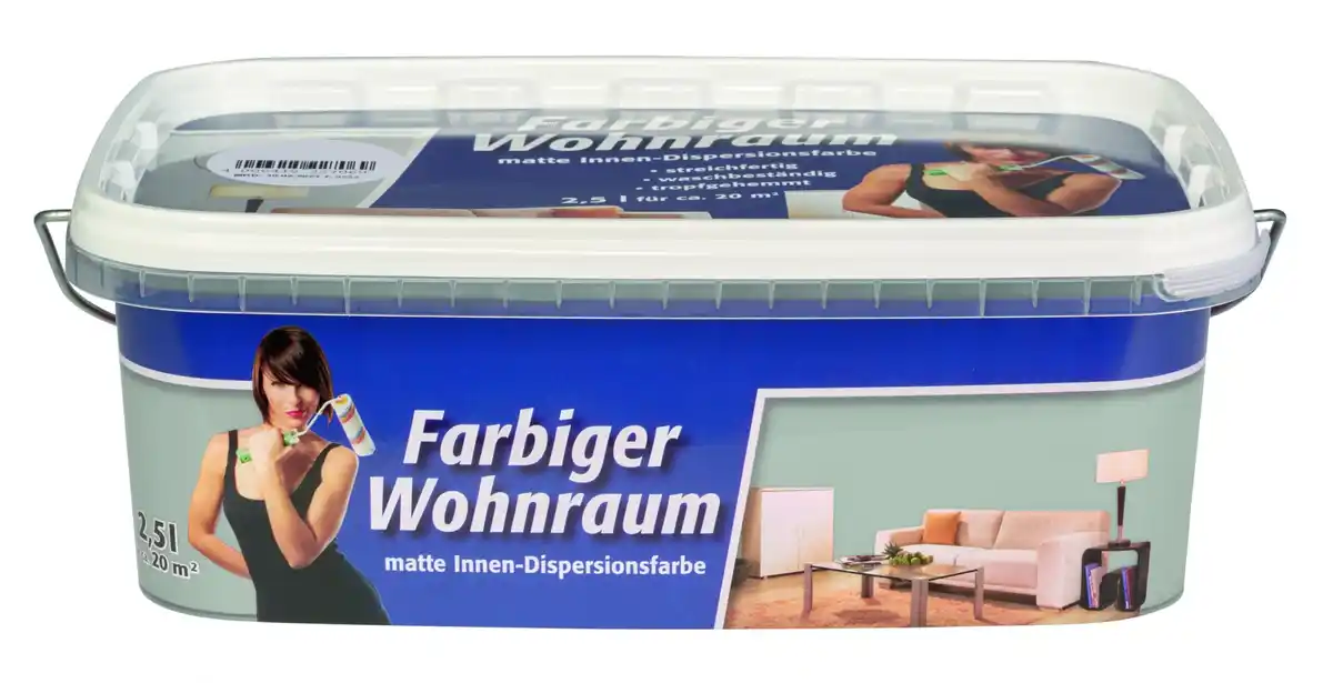 Bild 4 von Farbiger Wohnraum 2,5 Liter