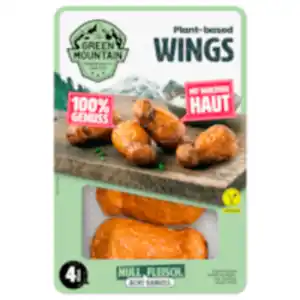 Green Mountain Plant-based Pfeffer Medaillons oder Wings