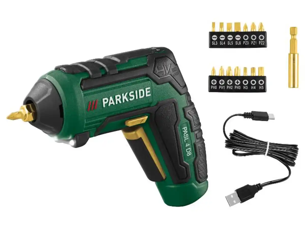 Bild 3 von PARKSIDE® 4 V Akku-Schrauber Limited Edition »PASL 4 D8«, mit Akku und ohne Ladegerät