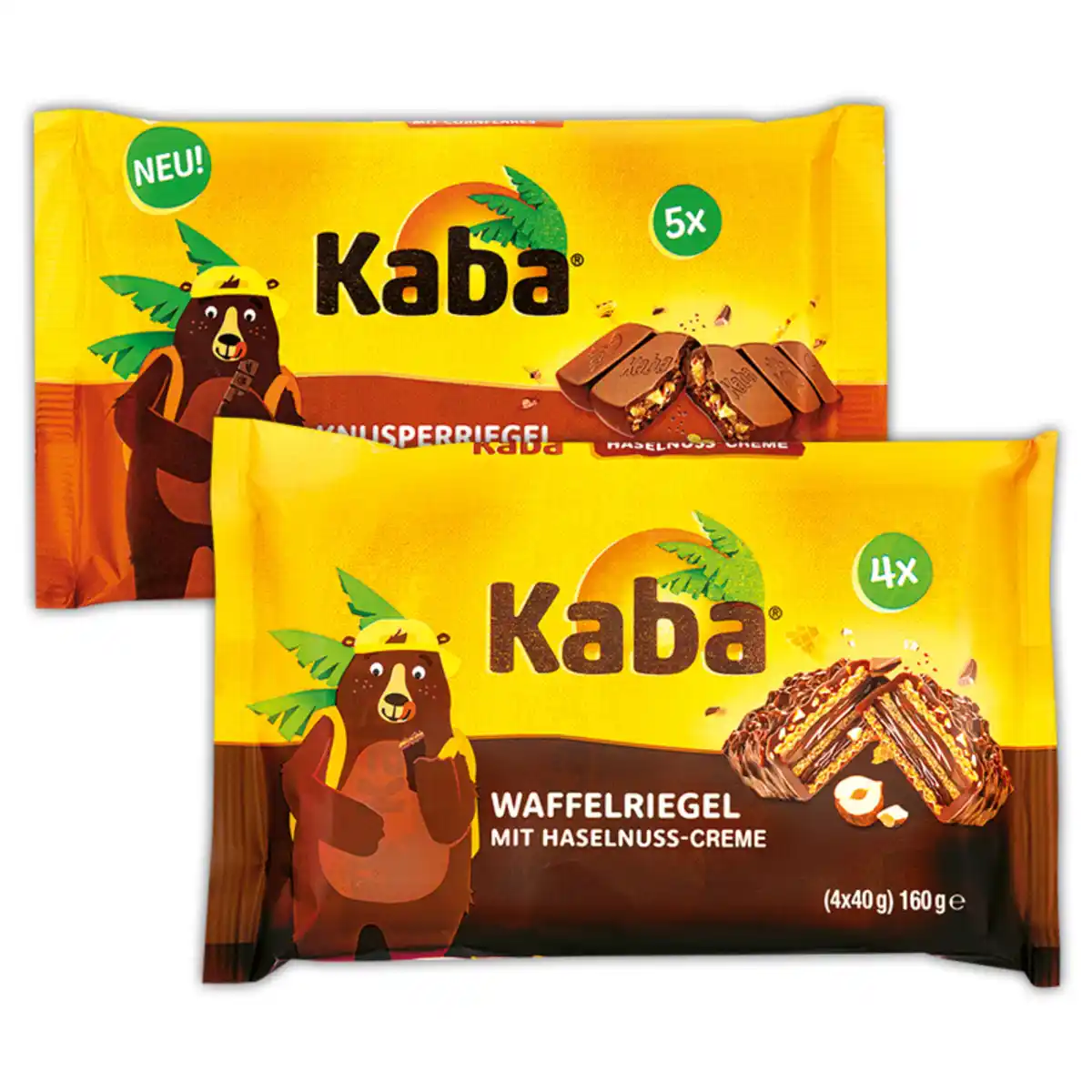 Bild 1 von Kaba Waffel-/ Knusperriegel