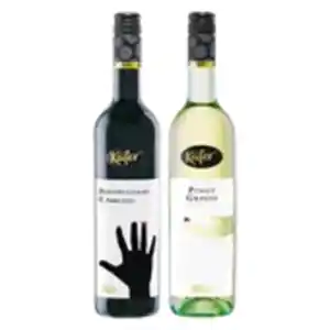 Käfer Wein Montepulciano d’Abruzzo oder Pinot Grigio