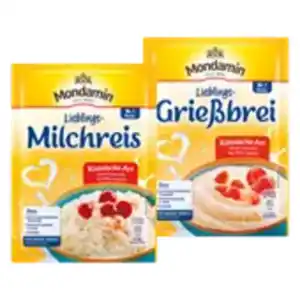 Mondamin Milchreis oder Grießbrei