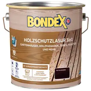 Bondex Holzschutzlasur 3in1 4 L rio-palisander