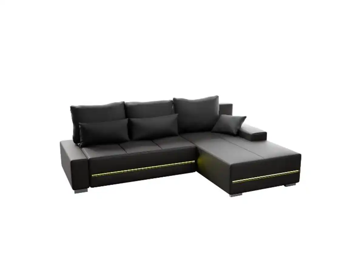 Bild 1 von JUSKYS Sofa »Davos«, mit Ottomane und LED-Licht