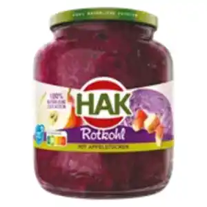 HAK Rotkohl mit Apfelstücken