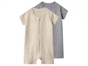 LUPILU® Baby Schlafoveralls, 2 Stück
