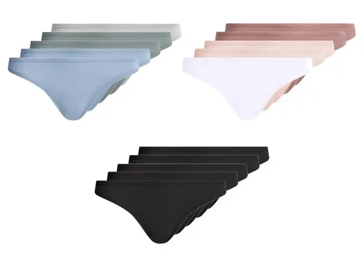 Bild 3 von ESMARA® Damen Strings, 5 Stück