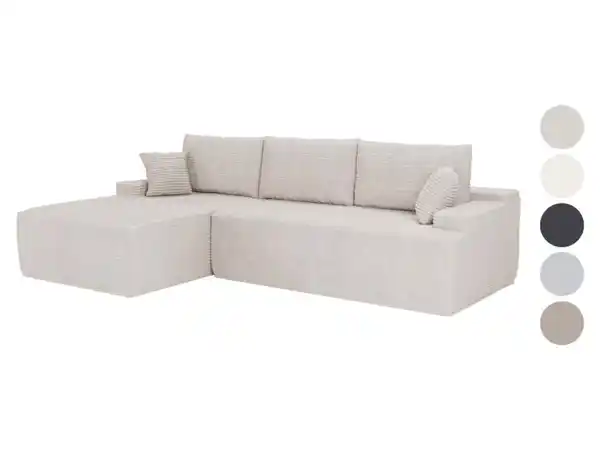 Bild 3 von JUSKYS Ecksofa »Coredo« im Cord-Look