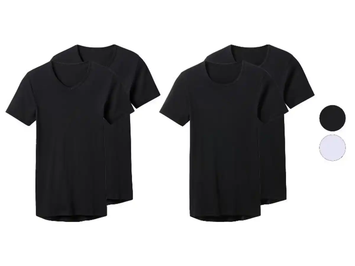 Bild 3 von ESMARA MEN Feinripp-Unterziehshirts, 2 Stück