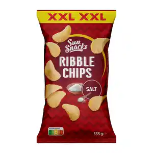 SUN SNACKS Ribble-Chips Salz