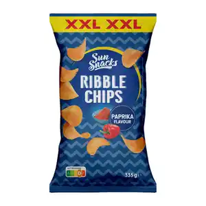SUN SNACKS Ribble-Chips Paprika