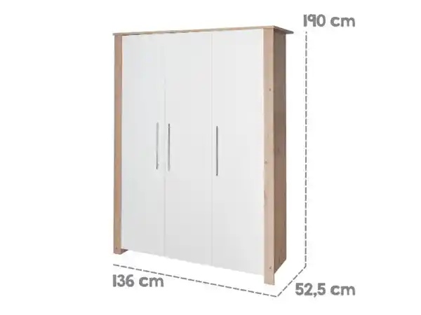 Bild 3 von ROBA Kleiderschrank »Malo«, 3-türig