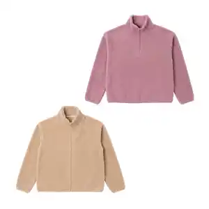 UP2FASHION Sherpa-Fleecejacke / -Pullover für Damen