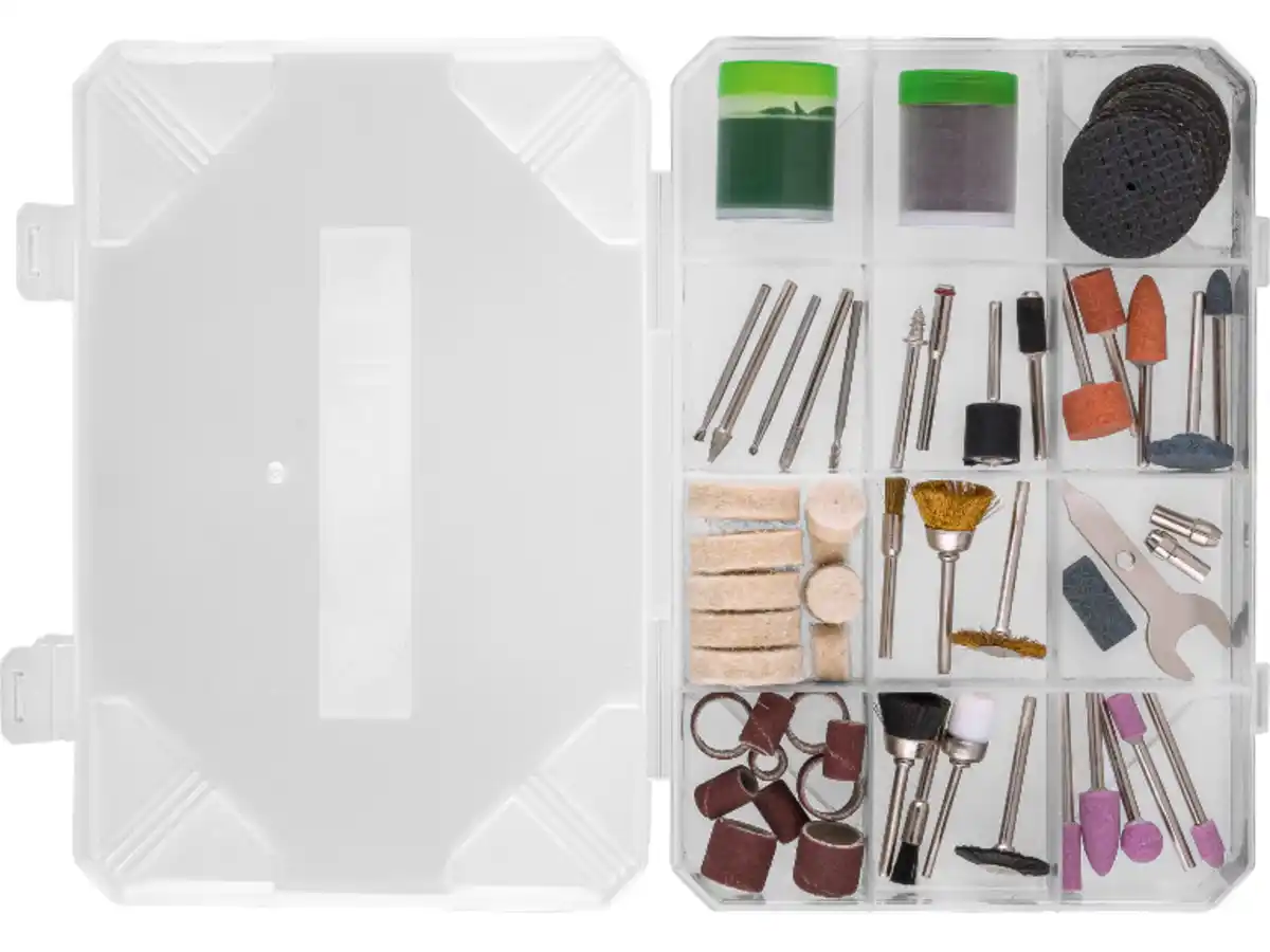 Bild 3 von PARKSIDE® Doppelschleifer mit flexibler Welle »PDFW 120 B3«, mit 103-teiligem Zubehör-Set