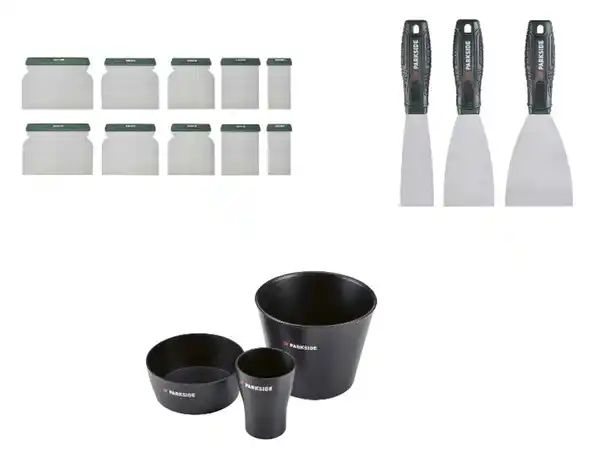 Bild 3 von PARKSIDE® Japanspachtel-Set / Spachtel-Set / Gipsbecher-Set