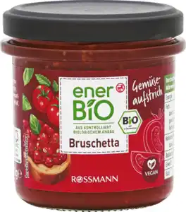 enerBiO Bruschetta Aufstrich, 135 g