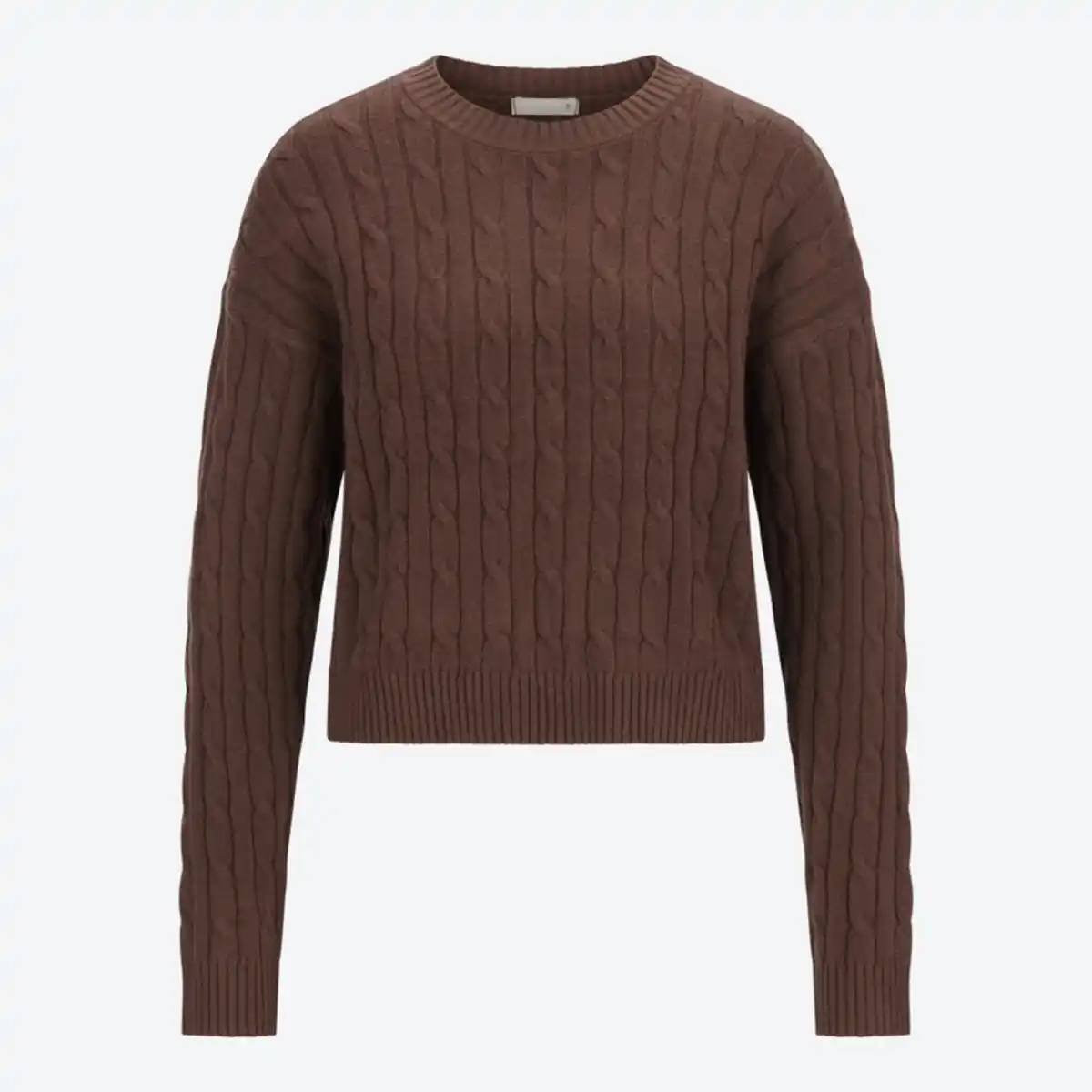 Bild 2 von Damen-Zopfstrickpullover mit Viskose