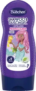 Bübchen Kids 3in1 Shampoo & Duschgel + Spülung Meereszauber, 230 ml