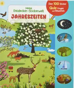 IDEENWELT Meine Entdecker-Stickerwelt Jahreszeiten