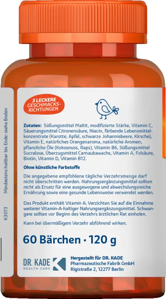 Bild 3 von Sanostol Multi-Vitamin Bärchen, 120 g