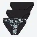Bild 1 von Damen-Minislip mit hohem Baumwollanteil, 3er-Pack