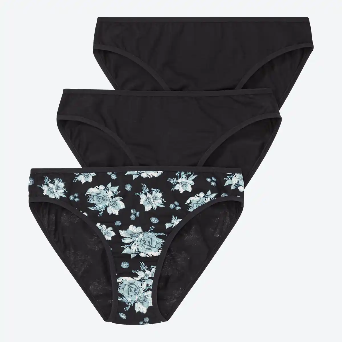 Bild 1 von Damen-Minislip mit hohem Baumwollanteil, 3er-Pack
