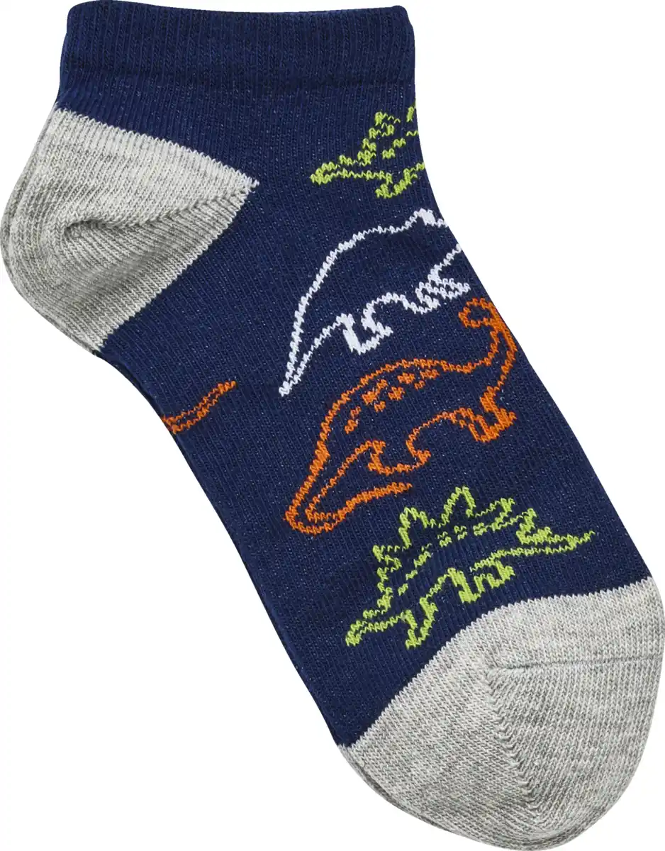 Bild 2 von under2wear kids Kinder-Sneakersocken Dino Gr. 27/30