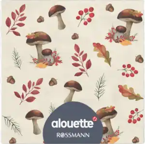 alouette Cocktail-Serviette Pilze
