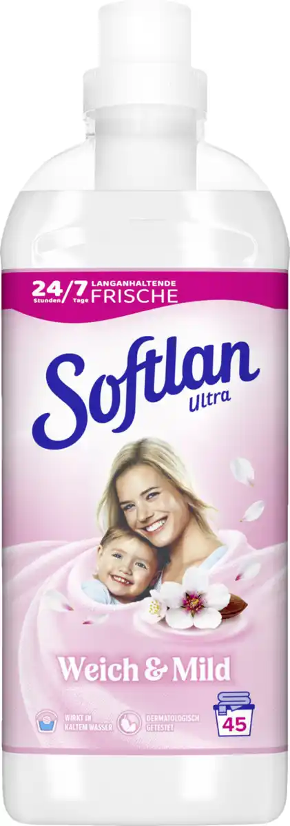 Bild 1 von Softlan Weichspüler Weich & Mild 45 WL