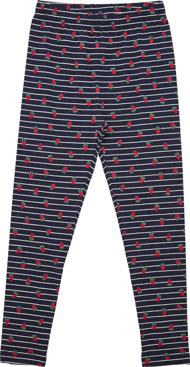 Bild 2 von under2wear kids LEGGINGS STREIFEN NAVY 134/140 GOTS