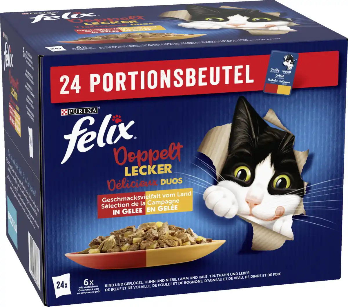 Bild 3 von Felix Doppelt Lecker Geschmacksvielfalt vom Land in Gelee Multipack, 2.040 g