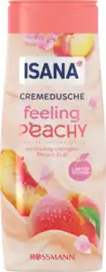 ISANA Cremedusche Feeling Peachy, 300 ml