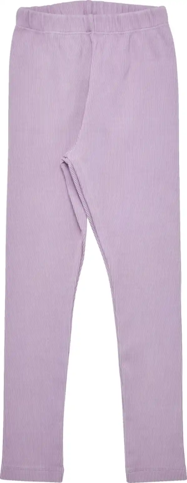 Bild 2 von under2wear kids 7/8 Leggings Rippe 110/116 GOTS mw