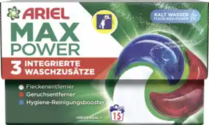 Ariel Vollwaschmittel Pods MaxPower 15 WL