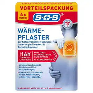 SOS Wärmetherapie, Wärme-Pflaster