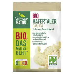 NUR NUR NATUR Bio-Hafertaler 150 g, Cashew