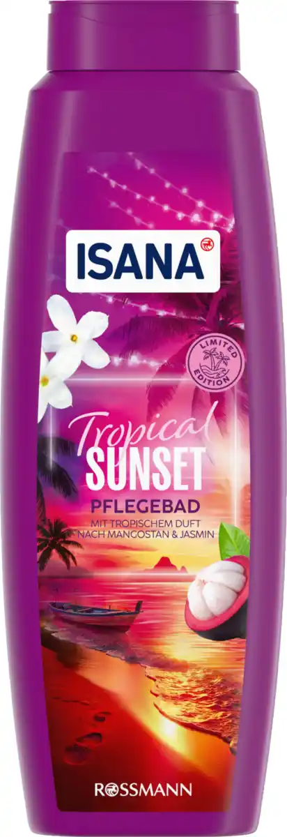 Bild 1 von ISANA Schaumbad Tropical Sunset, 750 ml