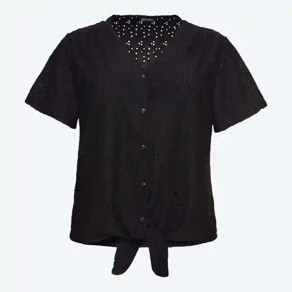 Bild 2 von Damen-T-Shirt mit Knopfleiste, große Größen