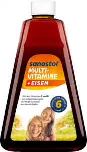 Sanostol Multi-Vitamine + Eisen, 460 ml