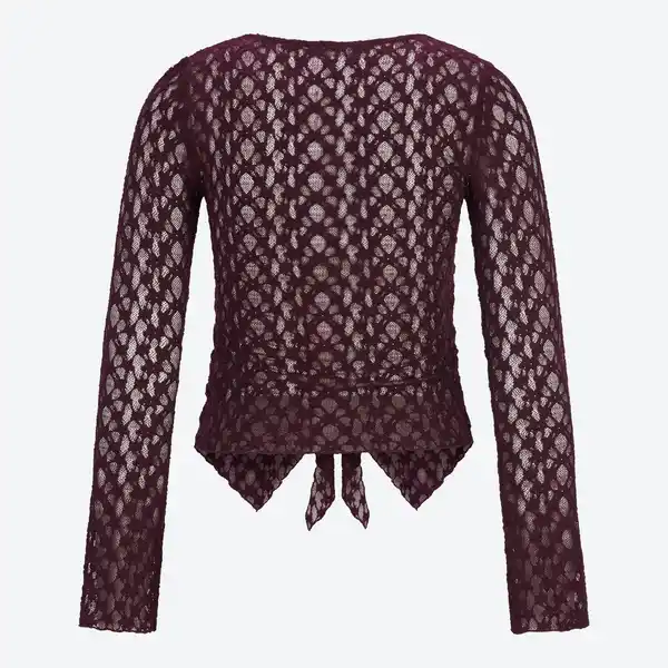 Bild 3 von Damen-Langarmshirt aus Spitze