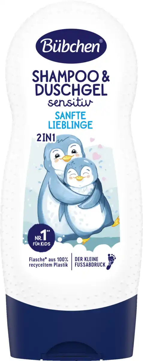 Bild 1 von Bübchen Shampoo & Duschgel Sensitiv 2in1 Sanfte Lieblinge, 230 ml