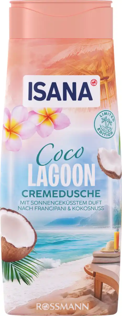 Bild 1 von ISANA Cremedusche Coco Lagoon, 300 ml