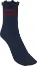 Bild 2 von IDEENWELT Damen-Ripp-Socken dunkelblau/bordeaux Gr. 35/38