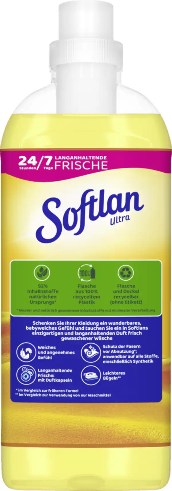Bild 2 von Softlan Weichspüler Vanille & Orchidee 45 WL