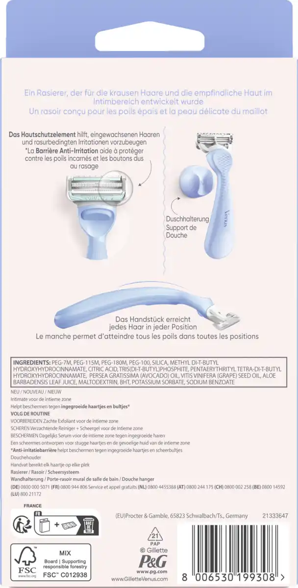 Bild 4 von Gillette Venus Intimate Rasierer