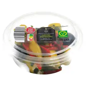 WONNEMEYER Mediterrane Antipasti 150 g, Grüne Peperoni